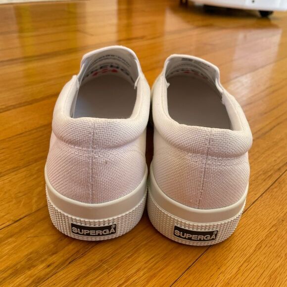 Superga Cotu Slip-on Canvas platform Sneaker size 41 - Picture 5 of 10